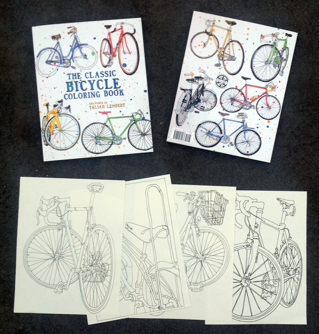 Classic Bicycle Coloring Book 1 | Bicycle Paintings, Prints and Custom ...