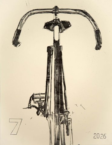 Drysdale Track Bike Kitchen Litho 