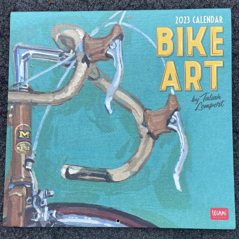 Bike art calendar Taliah Lempert