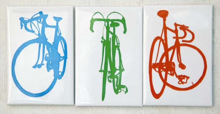 Road bike magnet