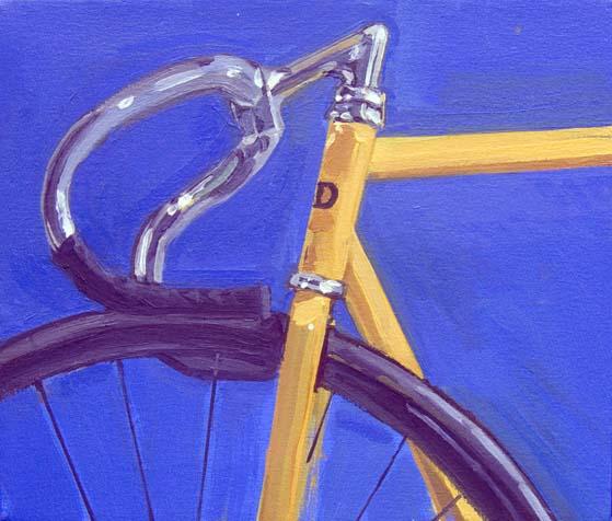 blue bike bars