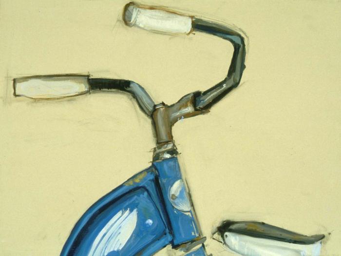 Rollfast spaceracer bicycle art paintings