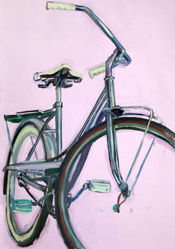 Bicycle Paintings Prints And Custom Bike Art Portraits 03 153