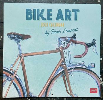 bike art calendar Taliah Lempert Legami 