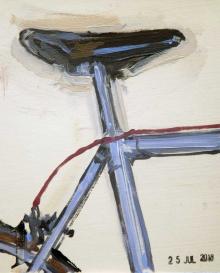 Cinelli Road Bike Sketch - Saddle