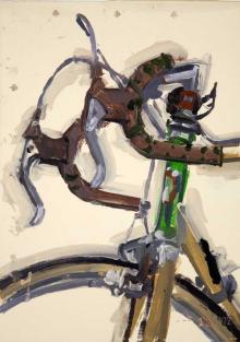 Atala Vintage Road Bike Art