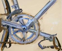 Cinelli Road Bike Sketch - Crank
