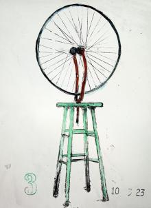 After Duchamp Bicycle Wheel