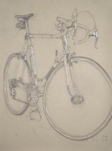 Atala Road Bike Drawing