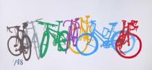 Bicycle Art Silhouettes
