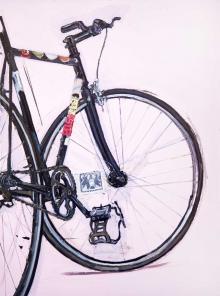 Bicycle Paintings Prints And Custom Bike Art Portraits 04 332