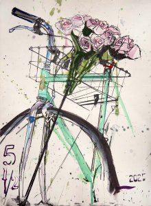 Bianchi with Roses on Arches I think