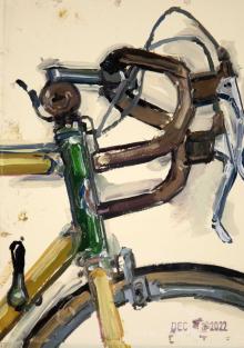 Atala Vintage Road Bike Art