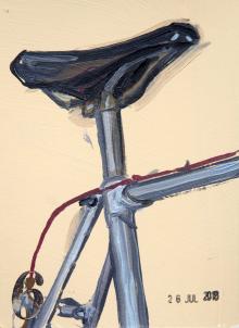 Cinelli Road Bike Sketch - Saddle