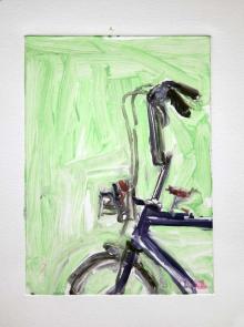  Raleigh Chopper  - Bicycle Art Monoprint