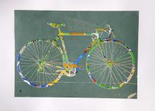 Road Bike Bicycle Cycling Wall Print Art