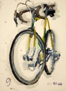 Atala Vintage Road Bike Art