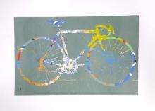 Road Bike Bicycle Cycling Wall Print Art