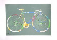 Road Bike Bicycle Cycling Wall Print Art