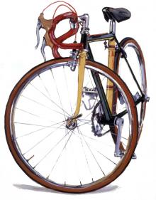 Mariposa Bicycle Art