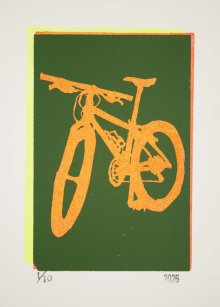 mountain bike silhouette