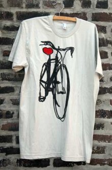 Bike love T-shirts bicycle heart shirt
