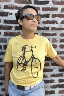 T-shirt vintage bike